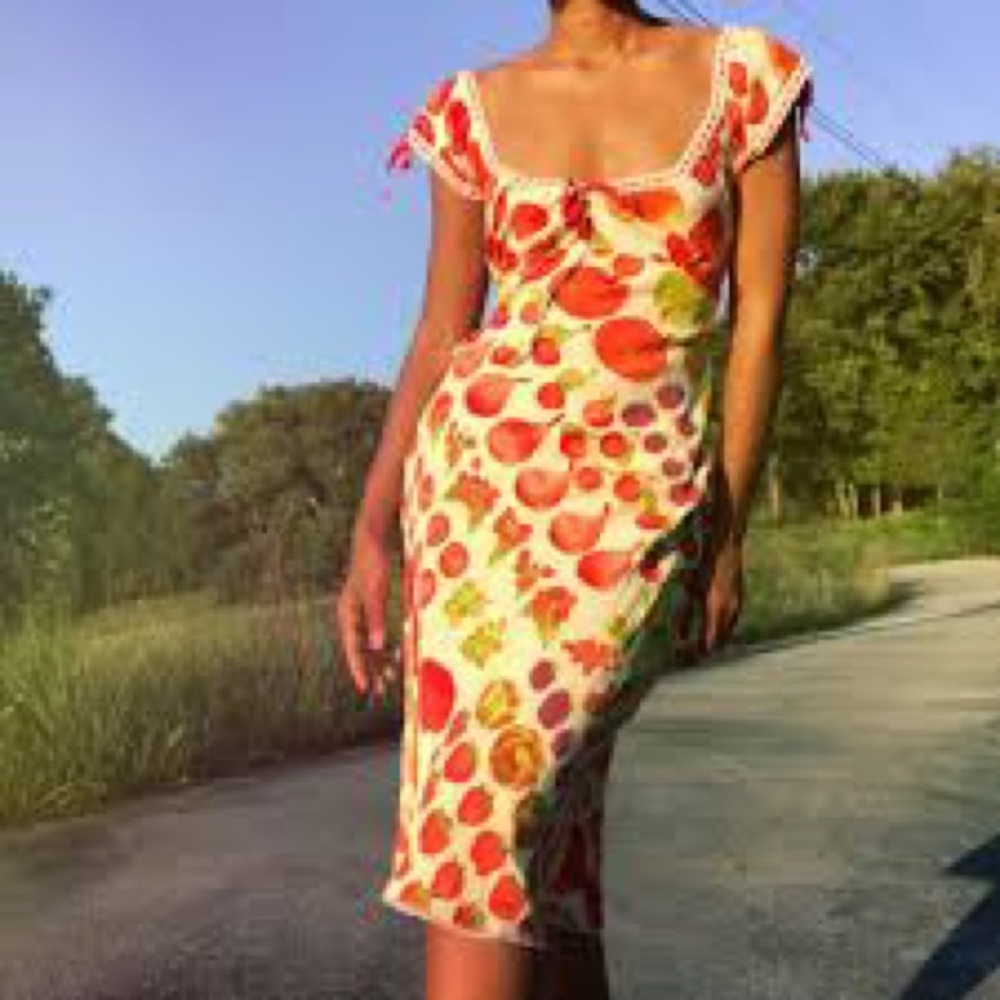 ISO BETSEY JOHNSON FRUIT DRESS